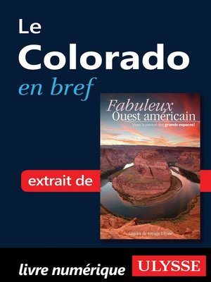 cover image of Le Colorado en bref